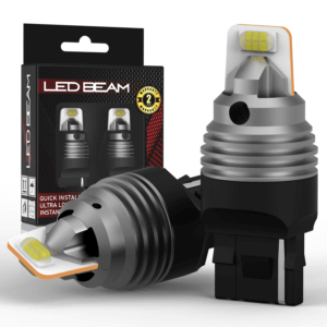 LEDBeam GS Series T10 600Lm 7035 Chip 6500k Car Bike Parking Licence Plate  LED Bulb (12V,2.4W/2Bulbs)