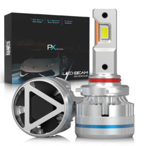 LEDBeam LED PX 150W Automotive Grade 7035 Chip 32000Lm 6000k White Car Headlight Bulbs (12V,150W/2bulbs) - HB3/HB4(9005/9006)